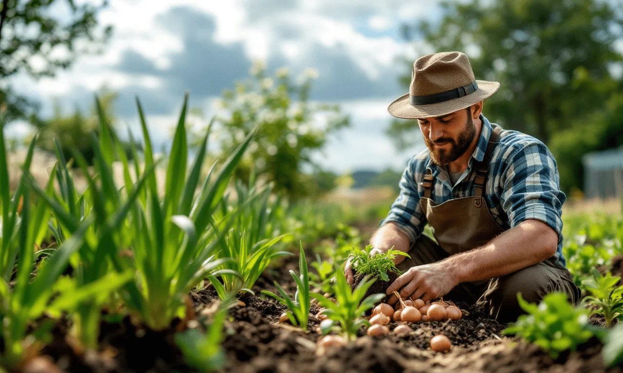Zet je tuin in de spotlight: De verrassende voordelen van uien planten!