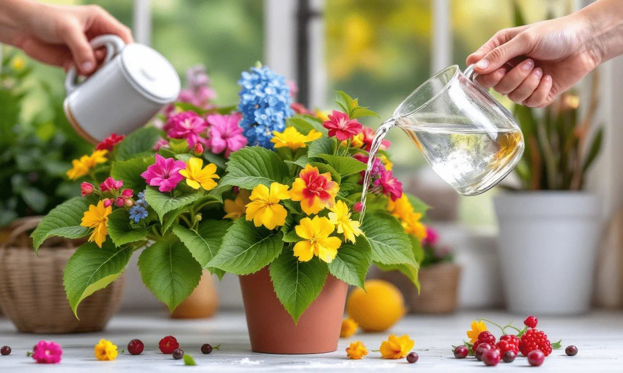 Je hortensia vol bloemen? Geef hem dit geheime drankje uit je keukenkast – binnen 24 uur resultaat!