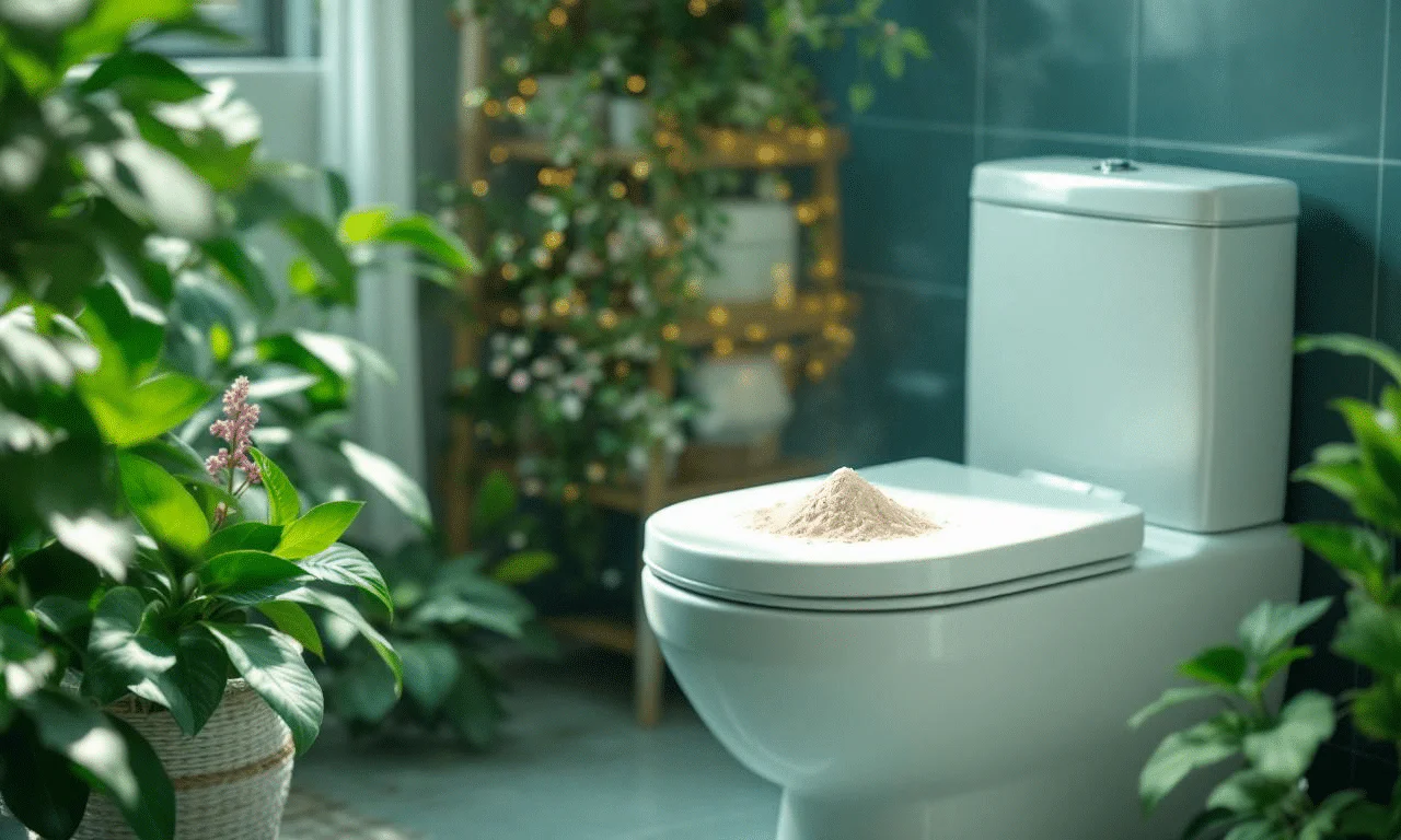1 schepje van dit poeder en je toilet ruikt wekenlang fris